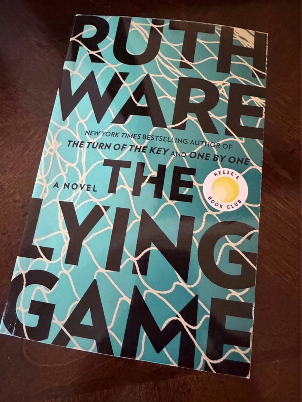 The Lying Game Paperback Novel - Turquoise/Black